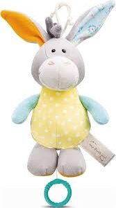 Burro Musical de Peluche 18cm - NICIE