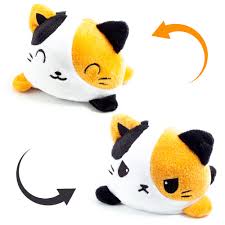 Embrague Peluche Gato: Lindo y Reversible