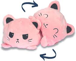 Muñeco Reversible Flip: Gato de Peluche para Adultos