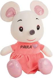 Peluchito Personalizado: Ratita Presumida para Niñas