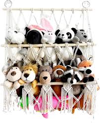 Hamaca Ajustable para Peluches con Borlas