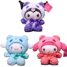 Peluche Kuromi Kawaii de Sanrio