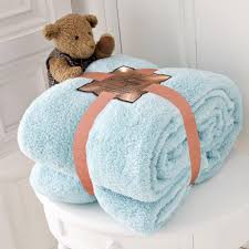 Manta Térmica de Oso de Peluche Suave y Acogedora