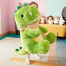 Dinosaurio Peluche Gigante IKASA - Juguete Suave para Niños