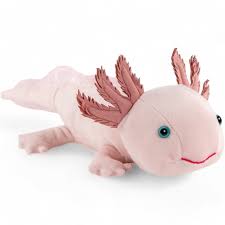 Peluchito Ajolote Carl Dick - 33cm de Suavidad