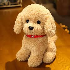 Peluche Realista de Caniche KiLoom para Niños