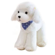 Peluche Caniche para Perros - 40 cm