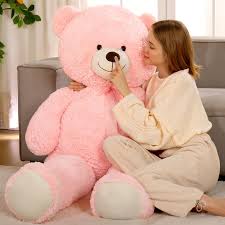 MorisMos XXL: Oso de Peluche Rosa Gigante 130cm