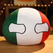 Almohada Felpa Country Ball: Peluches de Países para Fans