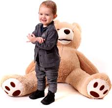 MAKOSAS Oso de Peluche Gigante Marrón - Extra Grande y Adorable