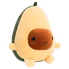 Yeqivo: Tierno Peluche de Aguacate Amarillo de 40CM