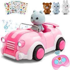 Coche Teledirigido Anby con Música y Luces para Niños