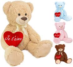 Oso Gigante de Peluche XXL - 100 cm Beige