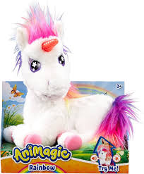 Unicornio Mágico Arcoíris - Peluche Animagic