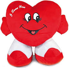 Gran Corazón de Peluche LOYFER - I Love You 63 cm