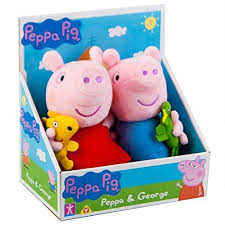 Figuras Peppa Pig: George y Dinosaurio