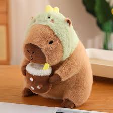 Firulab: Peluche de Capibara 30/40 cm - Almohada y Decoración