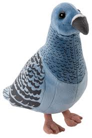 Pájaro de Peluche Azul - Carl Dick