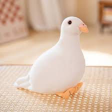 Pájaro de Peluche Realista de 7 Pulgadas