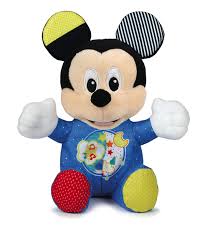 Clementoni - Peluche Baby Mickey con Luces y Sonidos
