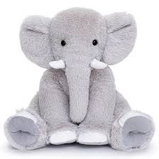 Elefante de Peluche Yeqivo: Juguete Suave y Adorable