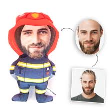 Dibuñecos Bombero: Tu Cara en Peluche