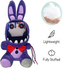 Peluche Conejo Púrpura Dañado - FNAF Security Breach