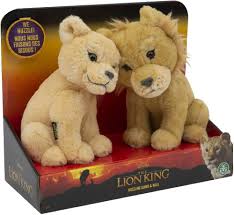 El Rey León - Peluche Tierno: Simba y Nala