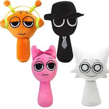 Kouipoie 9.8'' Sprunki: Peluche Divertido para Fans