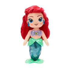 Muñeca de Peluche Ariel - La Sirenita de Disney