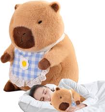 Peluche Carpincho Jeanny 30 cm con Babero - Regalo Ideal para Todos