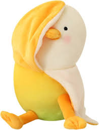 Almohada de Pato de Peluche: Suave y Cojín Abrazable