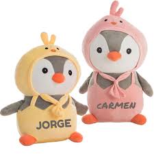 Pingüino Peluche Personalizado: Regalo Original