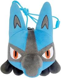 Monedero Bandolera Plush Lucario con Cierre de Clip