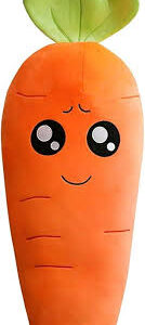 Zanahoria de Peluche Virtcooy - 45 cm de Diversión
