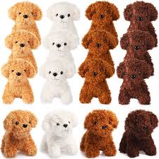 Juego de 12 Llaveros de Perro Miniatura