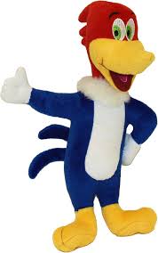 Juguete de Peluche Oficial de Pájaro Carpintero Woody para Perros