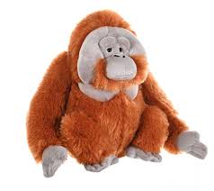 Orangután Macho Cuddlekins de Wild Republic - Peluche de 30 cm