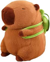 Pelucho de Capibara de 20 cm - Tierna Compañera Salvaje
