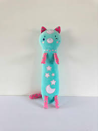 MOMOMI Muñeco de Gato Verde Kurai Kiki 80 cm