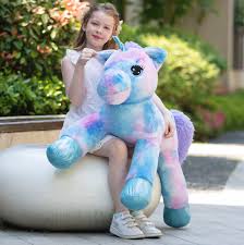 Peluche Unicornio Gigante Kawaii 110cm