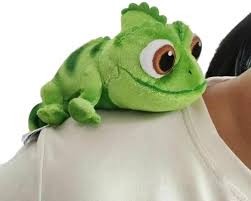 Muñeca de Peluche Rapunzel Enredada con Imán