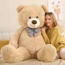 Oso de Peluche Gigante MorisMos XXL - 140cm Albaricoque