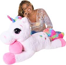 Unicornio XXL de Peluche Suave