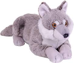 Lobo de Peluche Earthkins - 38 cm