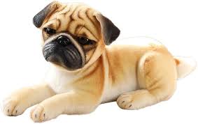 Peluche de Perro Realista y Suave
