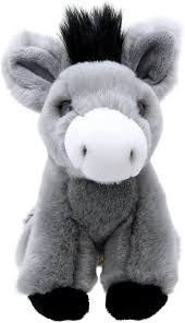 Mini Burro de Peluche Wilberry