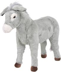 VidaXL Peluche Burro XXL: Compañero Suave