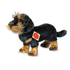Teddy Hermann: Perro Salchicha de Peluche 28 cm