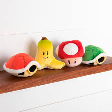 Set de Peluches Mocchi-Mocchi de Mario Kart - 4 Piezas de 15 cm
